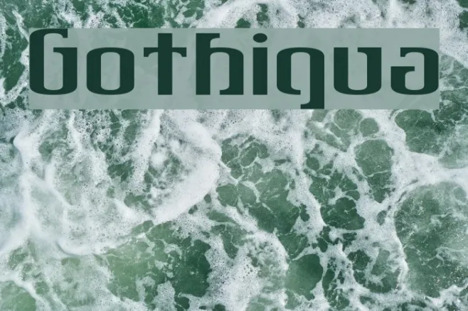 Gothiqua Example 2