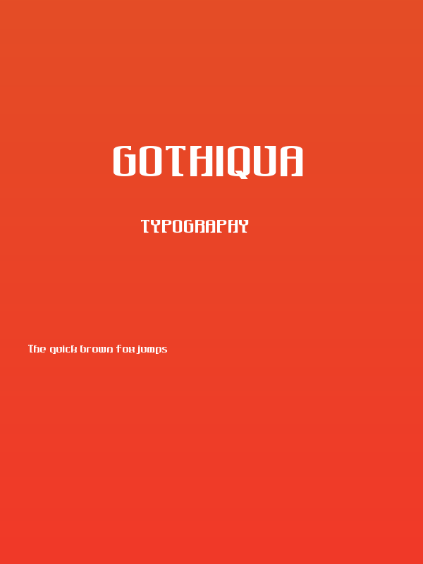 Gothiqua Poster