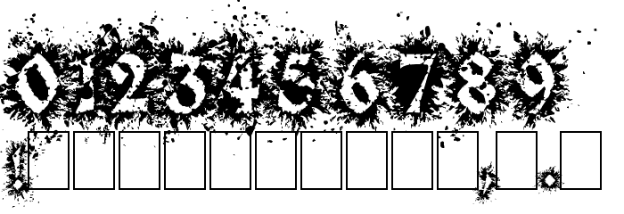 Gothix Fate Font OTHER CHARS