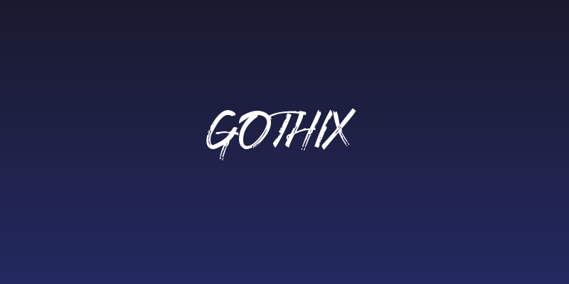 Gothix Social Header