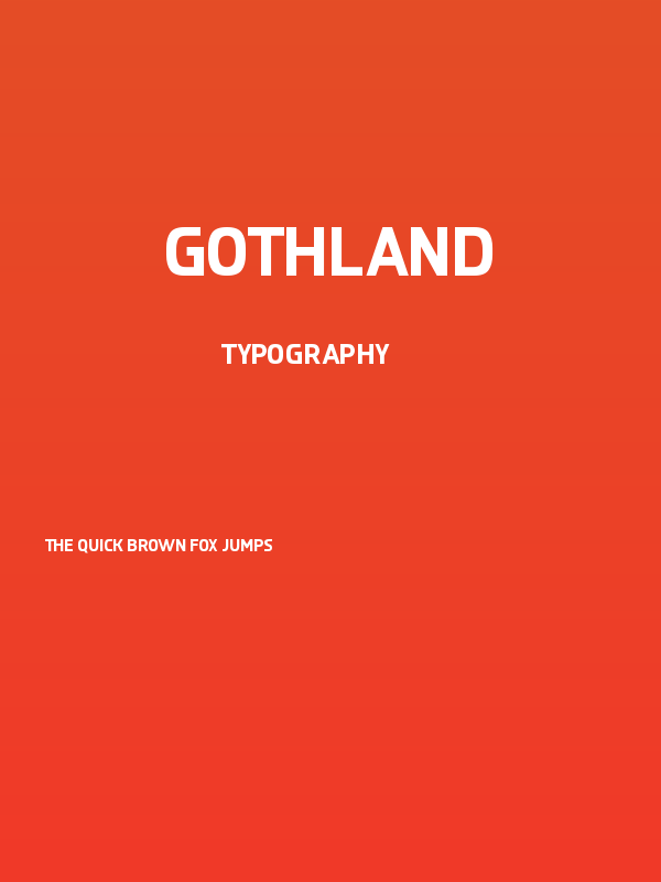 Gothland Poster