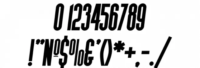 Gotica Moderna KK Italic Font OTHER CHARS