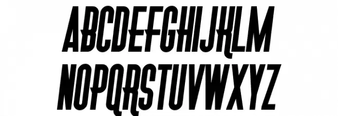 Gotica Moderna KK Italic フォント 大文字
