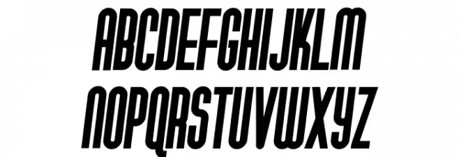 Gotica Moderna KK Italic Caratteri MINUSCOLO