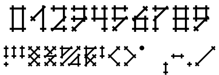 Gotika Font OTHER CHARS