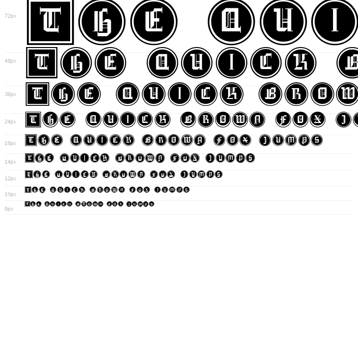 GotikaButtonsDrei Waterfall