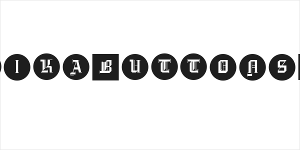 GotikaButtonsOne Logo