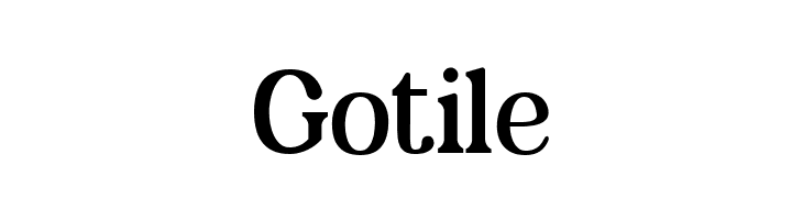 Gotile  नि: शुल्क फ़ॉन्ट्स डाउनलोड
