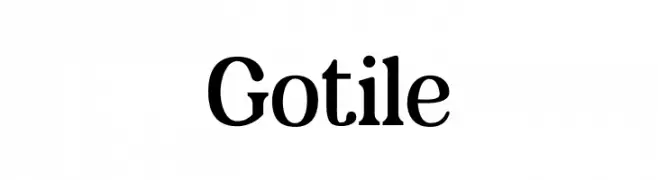 Gotile  フリーフォントのダウンロード