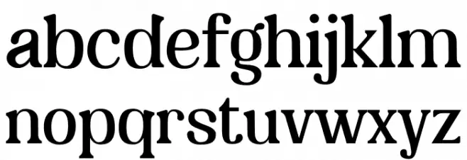 Gotile Font LOWERCASE