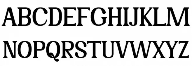 Gotile Schriftart Groß
