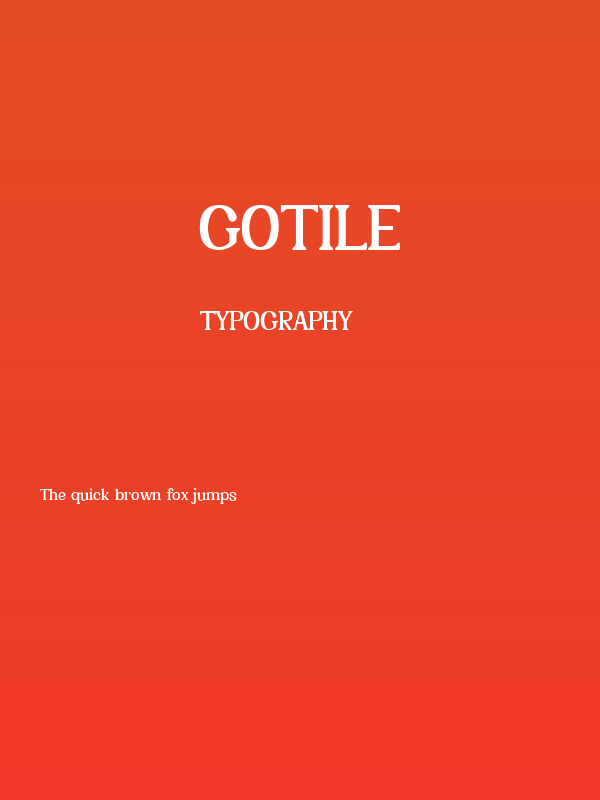 Gotile Poster