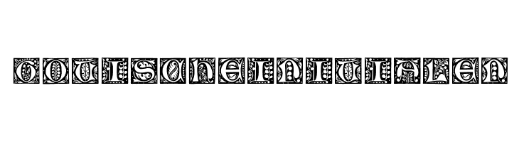 GotischeInitialen  font caratteri gratis