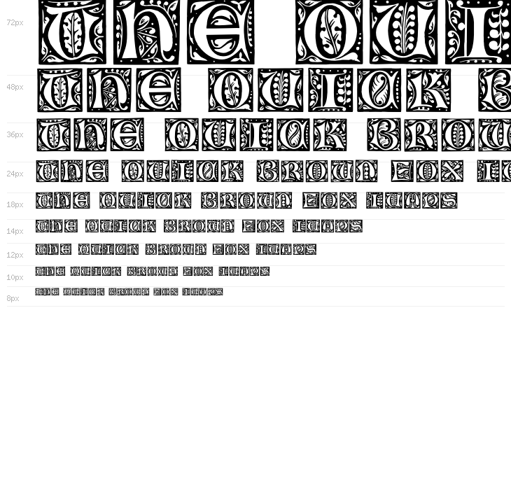 GotischeInitialen Waterfall