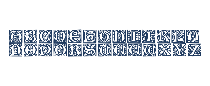 GotischeInitialen Lowercase