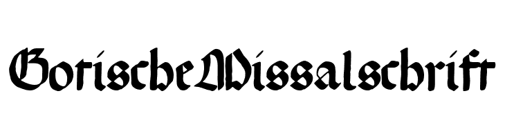 GotischeMissalschrift  baixar fontes gratis
