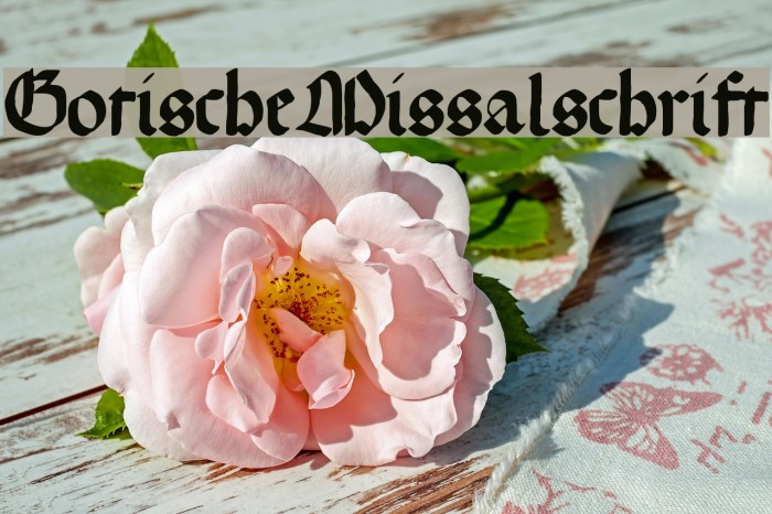 GotischeMissalschrift Example 2