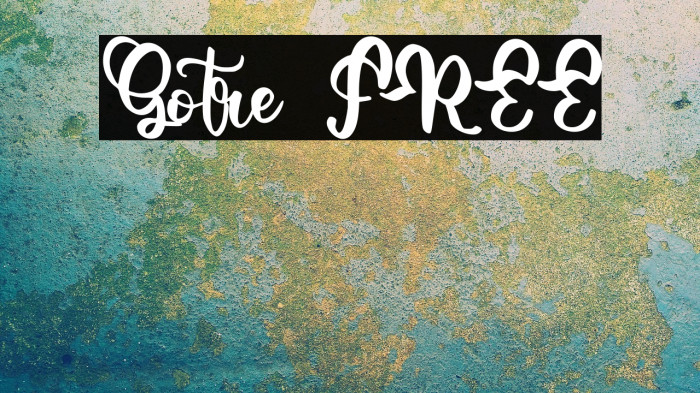 Gotre FREE Example 1