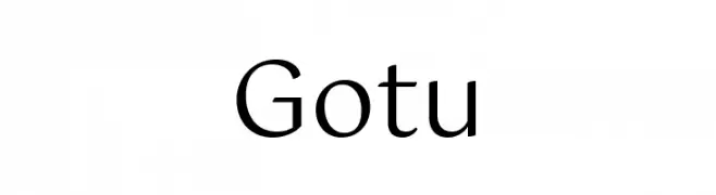 Gotu  Descarca Fonturi Gratis