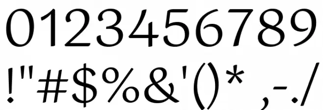 Gotu Font OTHER CHARS