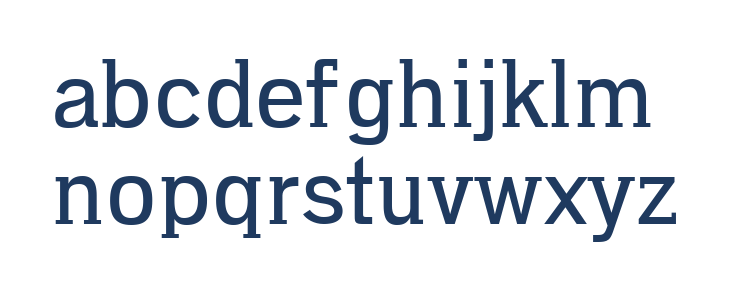 Gotu Lowercase