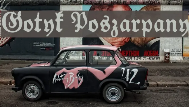 Gotyk Poszarpany Example 2