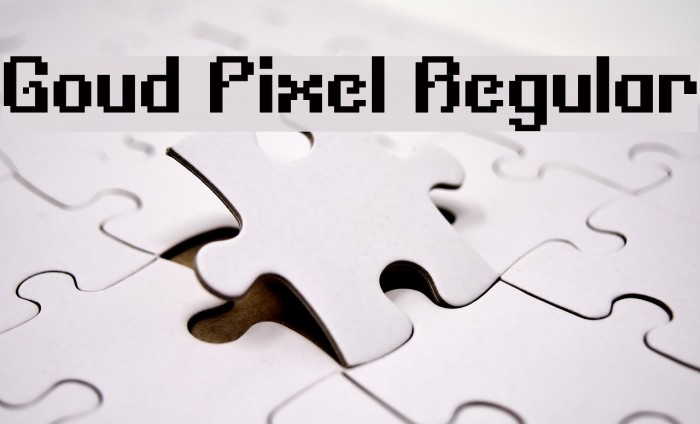Goud Pixel Regular Example 1
