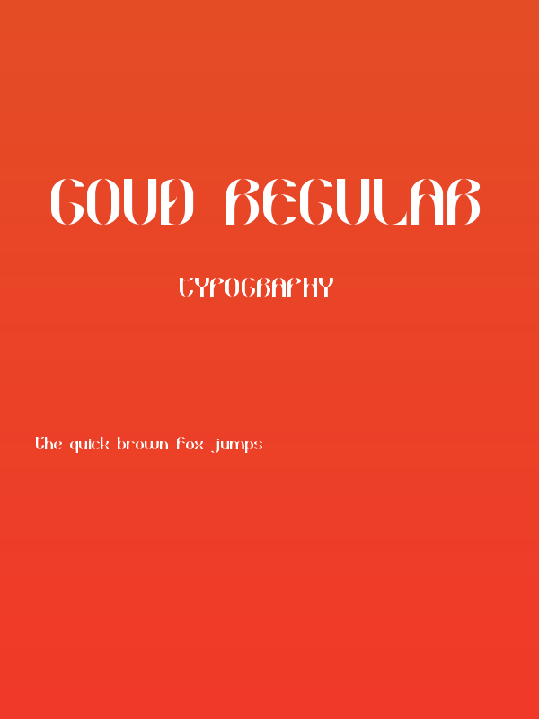 Goud Regular Poster