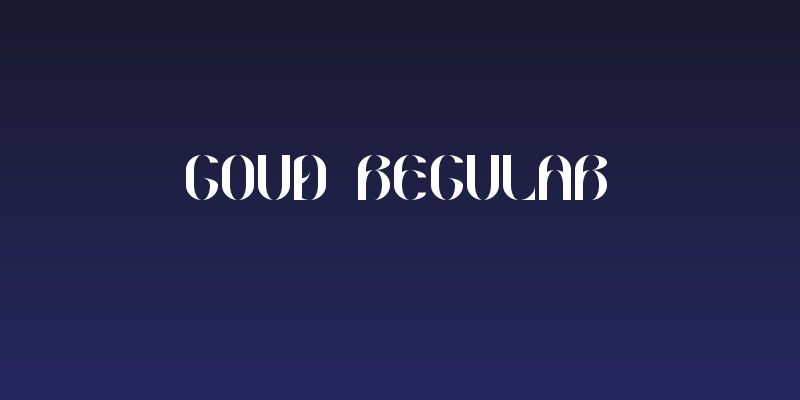 Goud Regular Social Header