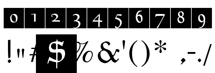 GoudamentBricks Font OTHER CHARS