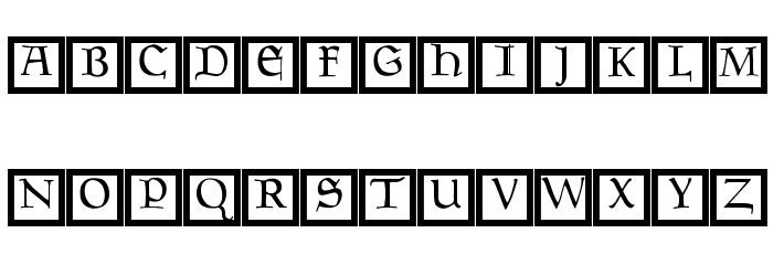 GoudamentBricks Font LOWERCASE