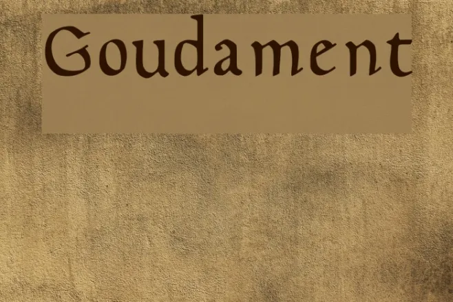 Goudament Example 2