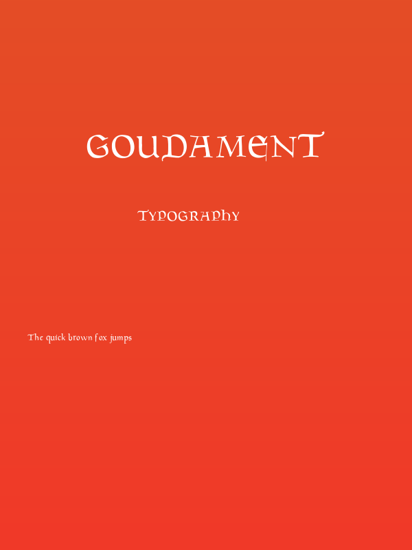 Goudament Poster