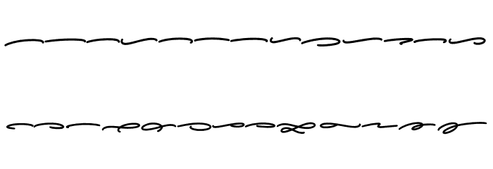 Goudart Swashes Font LOWERCASE