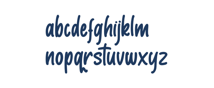 Goudart Lowercase