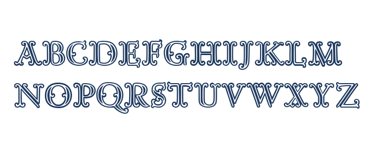 Goudy Decor InitialC Lowercase