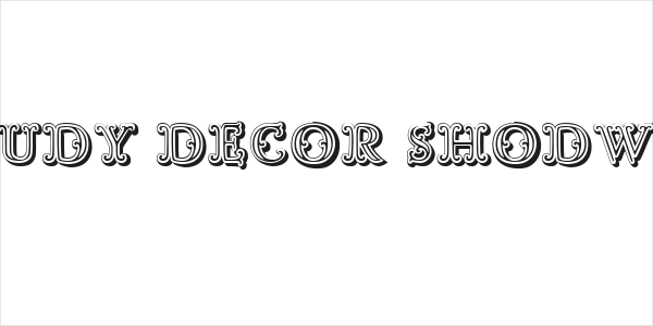 Goudy Decor ShodwnC Logo