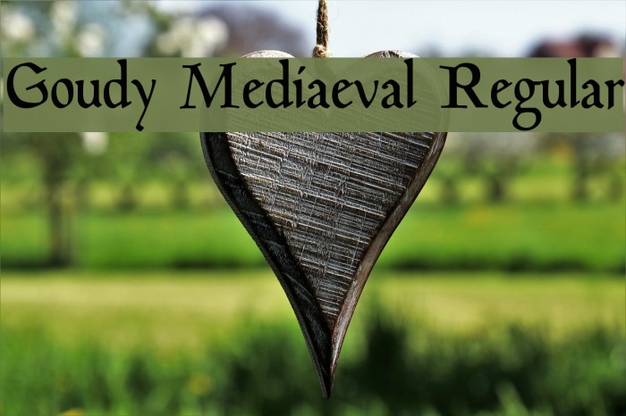 Goudy Mediaeval Regular Example 2
