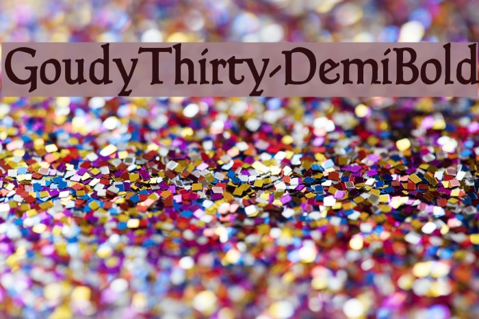 GoudyThirty-DemiBold Example 2