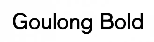 Goulong Bold  Fuentes Gratis Descargar