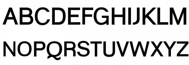Goulong Bold 字体 大写