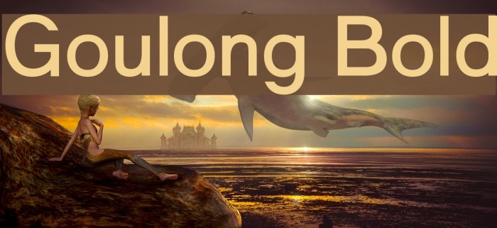 Goulong Bold Font examples