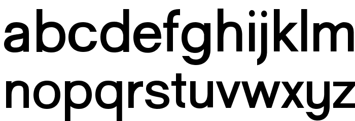 Goulong Bold Font LOWERCASE