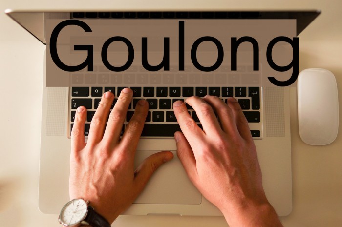 Goulong Font examples