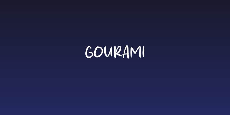 Gourami Social Header