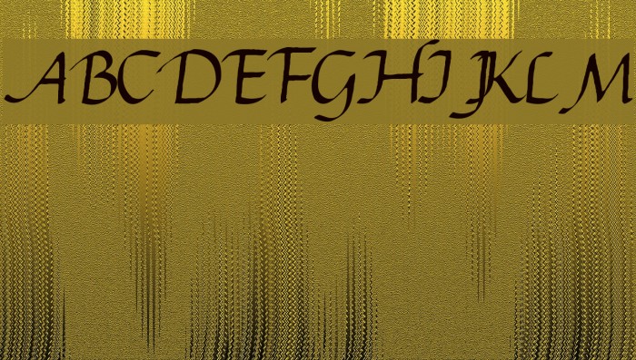 Gourdie Cursive Deux Fuentes examples