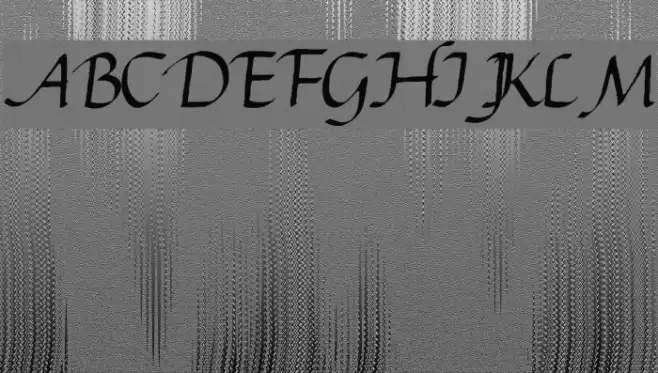 Gourdie Cursive Deux Fuentes examples