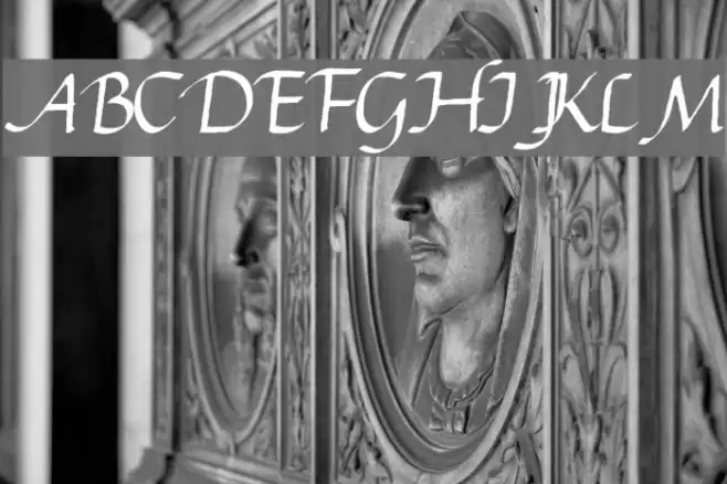 Gourdie Cursive Font examples