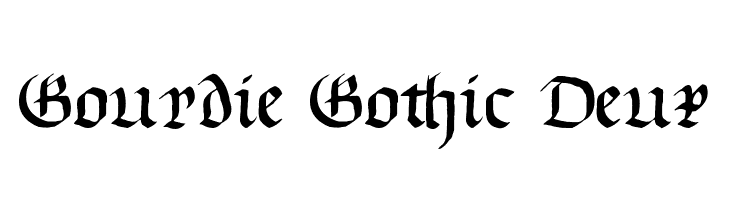 Gourdie Gothic Deux  Frei Schriftart Herunterladen