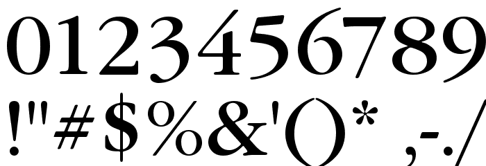 Gourmand Font OTHER CHARS